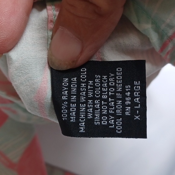 Artistry in Motion Flamingo Short Sleeve Woven size XL - Picture 8 of 8